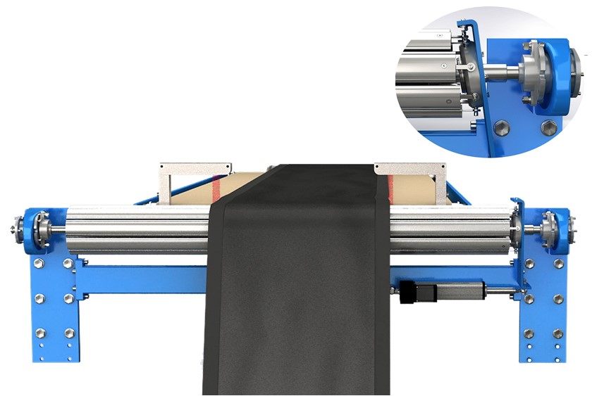 【行業(yè)應(yīng)用】輪胎膠料無損傷糾偏-板條式連續(xù)糾偏導正系統(tǒng)